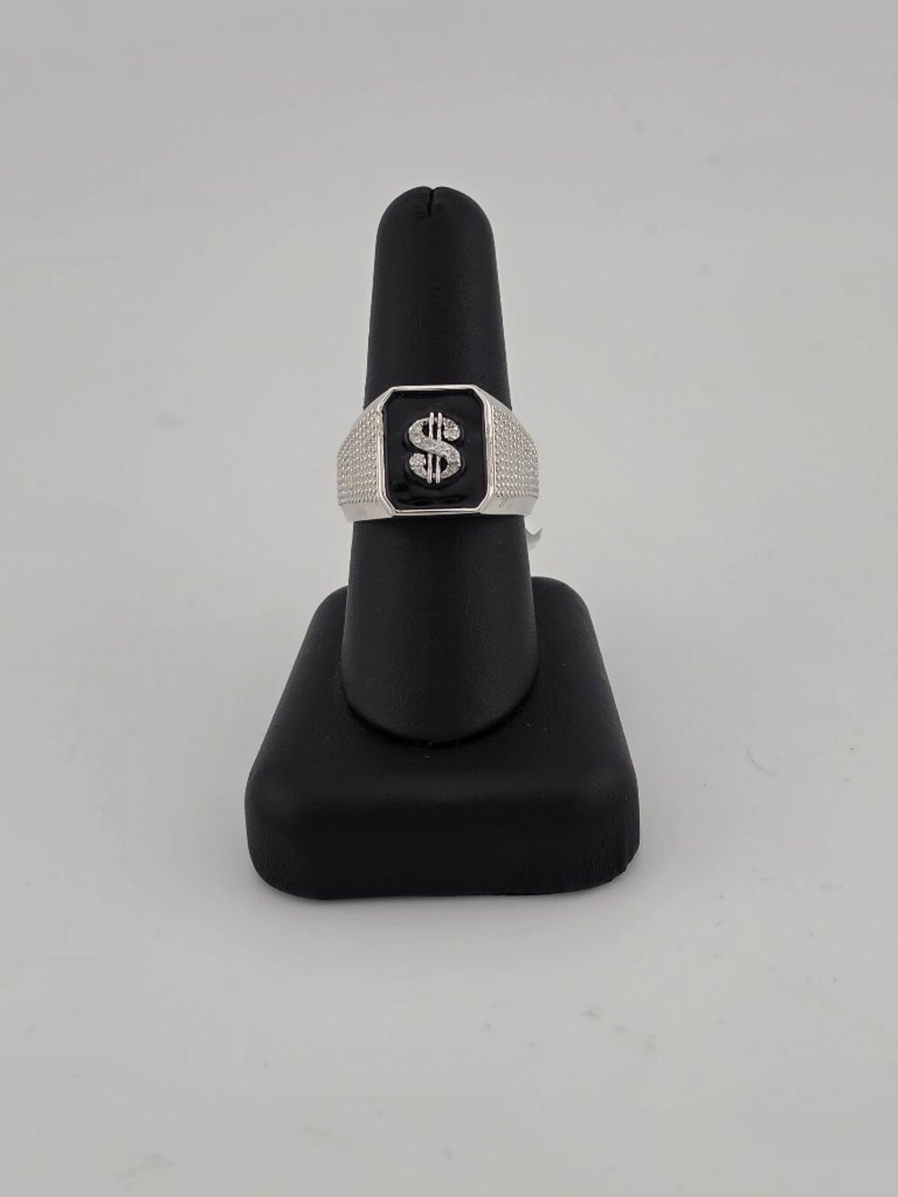 Brand New Sterling Silver 925 Dollar Sign Ring